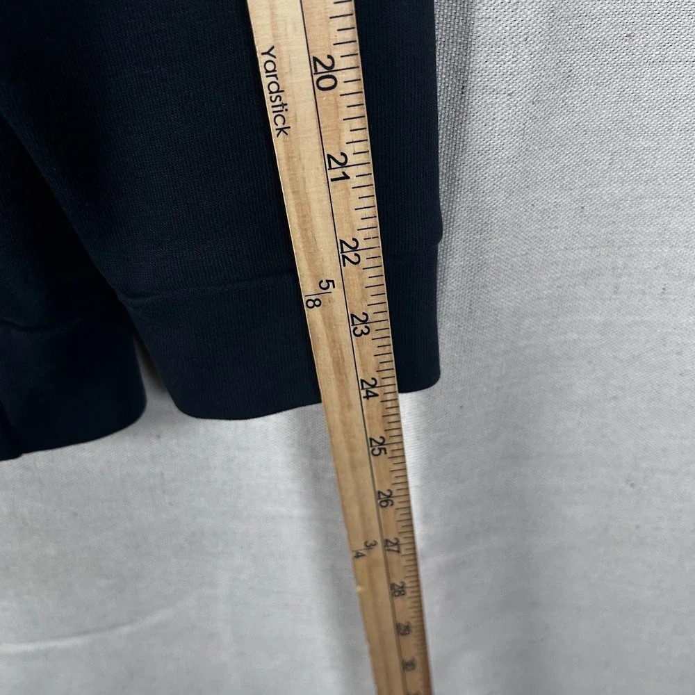 Nike Dri-FIT Pullover Hoodie Black White Oversized Swoosh Mens Medium CU6267-010 - Picture 7 of 7